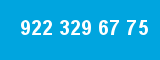 922 329 67 75 922 329 67 75